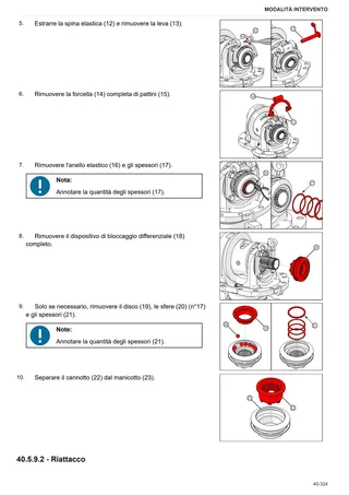 Manuale d'officina: SPIRE 70 TREND → ZKDKF20200BL50001 – sample manual page 3