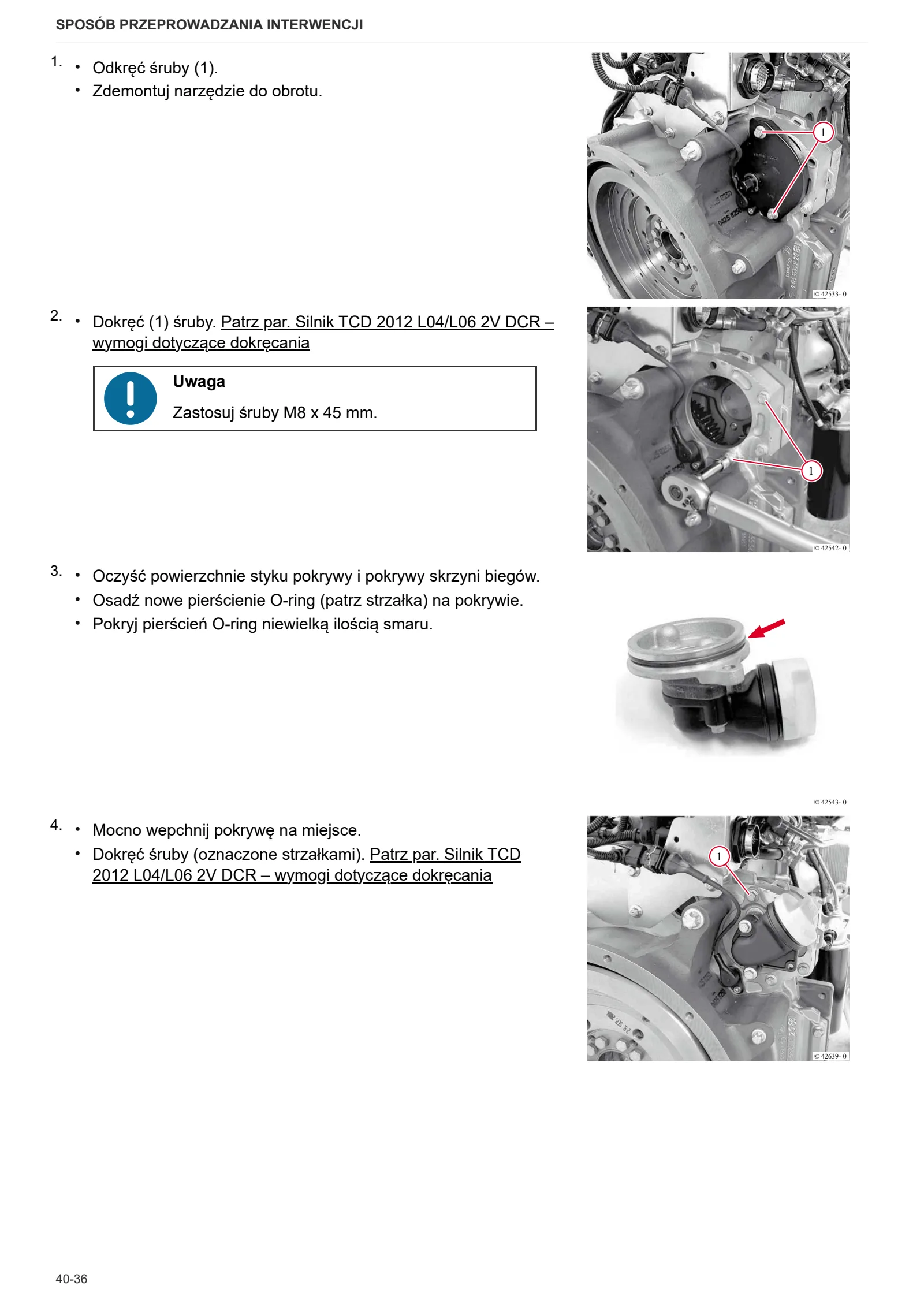 Instrukcja warsztatowa: R6.125 DCR → ZKDL340200TL10001 – sample manual page 1