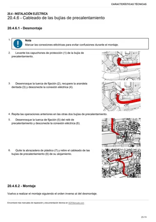Manual de taller: CRONO 75 → NNZML20200BL00001 – sample manual page 1