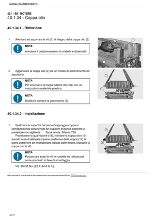Manuale d'officina: RF.80 TARGET COMPACT → ZKDP1202W0TL1001 / 5001 – sample manual page 1