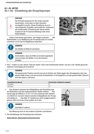 Werkstatthandbuch: RF.90 TARGET → ZKDP1602W0TL1001 / 5001 – sample manual page 1