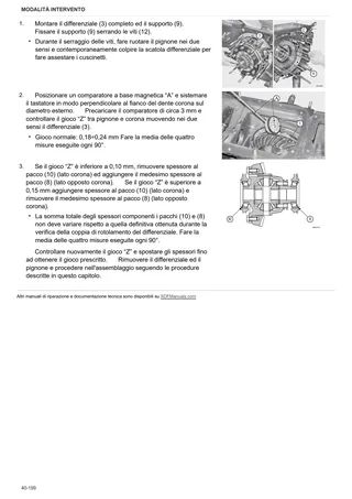 Manuale d'officina: RF.90 → ZKDP3802W0TL01001 / 10001 – sample manual page 2