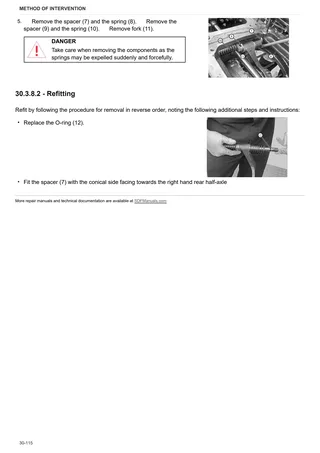 Workshop Manual: REKORD 75.4 E → L10S714WT1E10001 – sample manual page 2