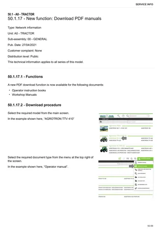 Workshop Manual: REKORD 75.4 E → L10S714WT1E10001 – sample manual page 4