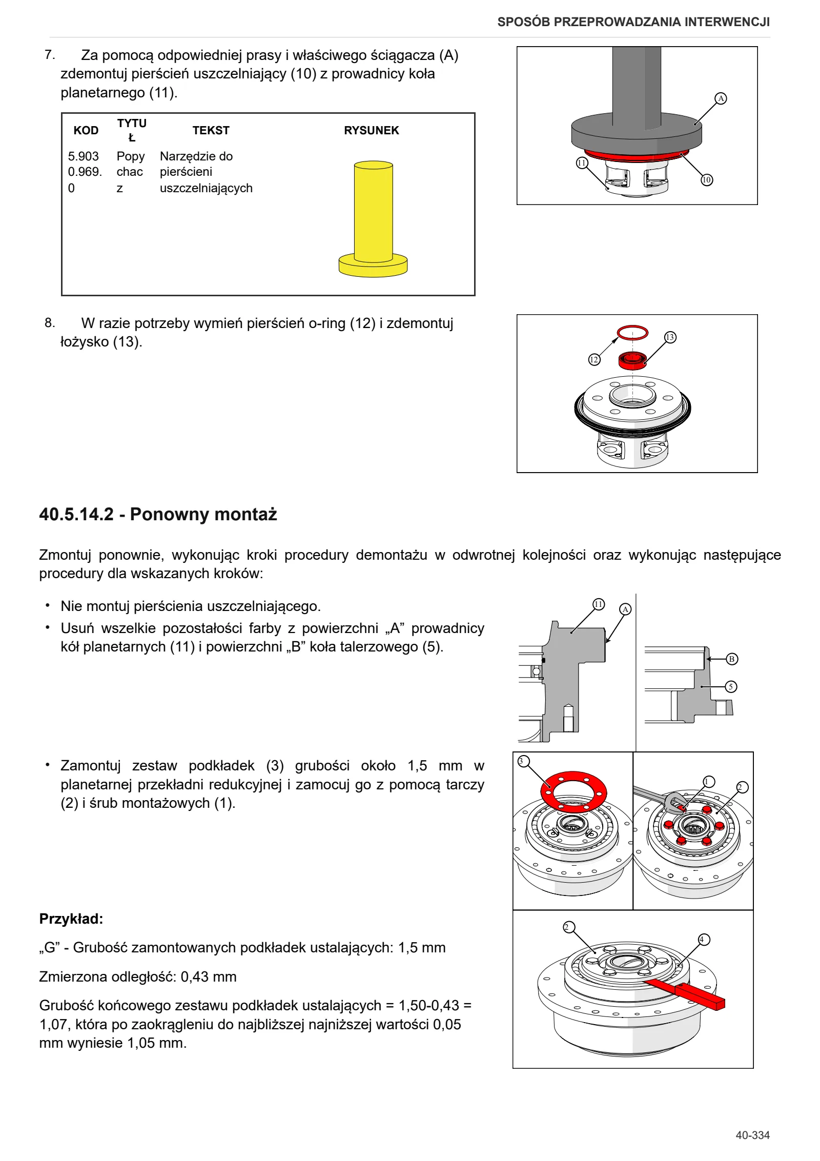 Instrukcja warsztatowa: R2.90 → ZKDR470XW0TL01001/15001 – sample manual page 2