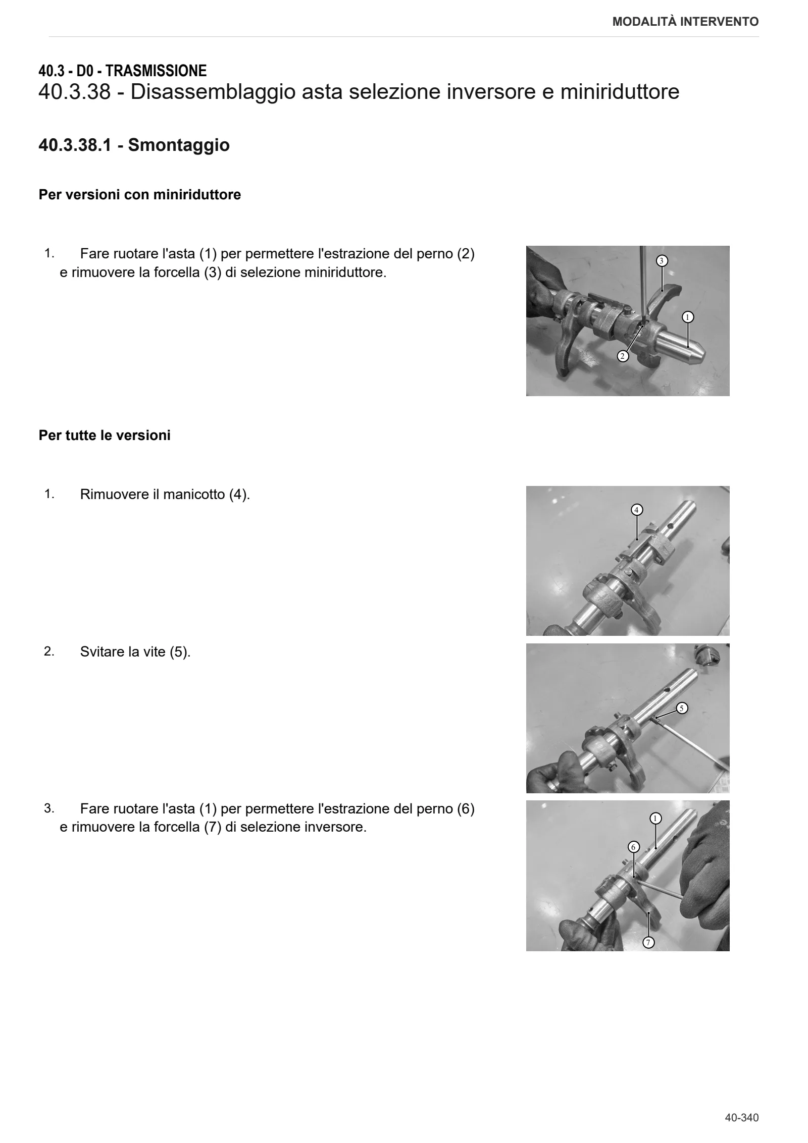 Manuale d'officina: SPIRE 95 → ZKDRE80200TL50001 – sample manual page 3