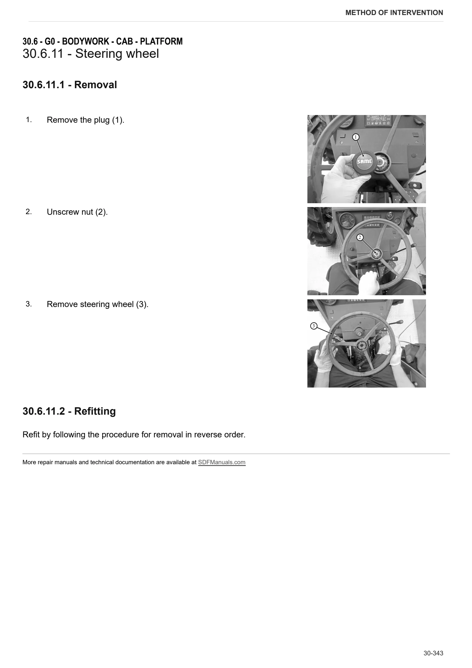 Workshop Manual: CROSS 95 → 874-95NVT72001 – sample manual page 3