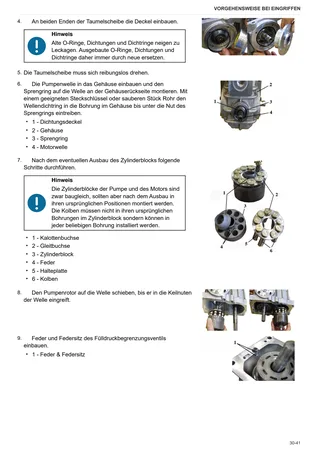 Werkstatthandbuch: G.30 H – sample manual page 2