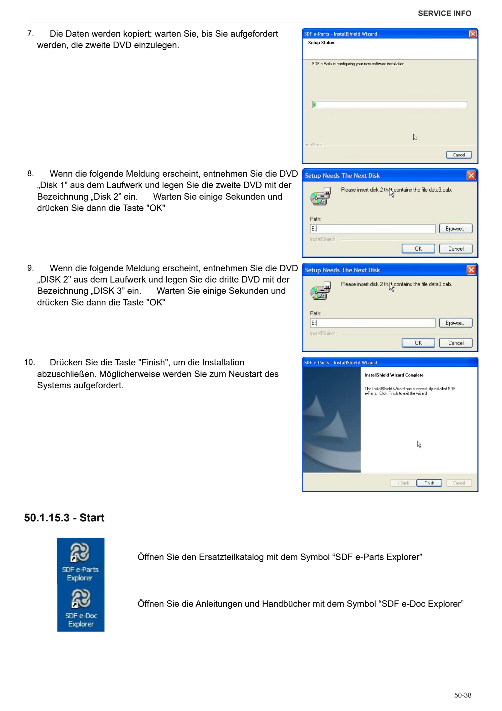 Werkstatthandbuch: G.50 H – sample manual page 4