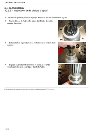 Manuel d'atelier: G.50 H – sample manual page 2