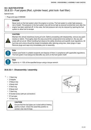 Workshop Manual: TCD 6.1 Stage 5 – sample manual page 3