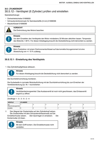 Werkstatthandbuch: TTCD 6.1 Stage 5 – sample manual page 2