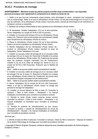 Manuel d'atelier: Perkins 400 Series – sample manual page 4