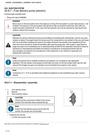 Workshop Manual: TCD 3.6 Stage 5 – sample manual page 3
