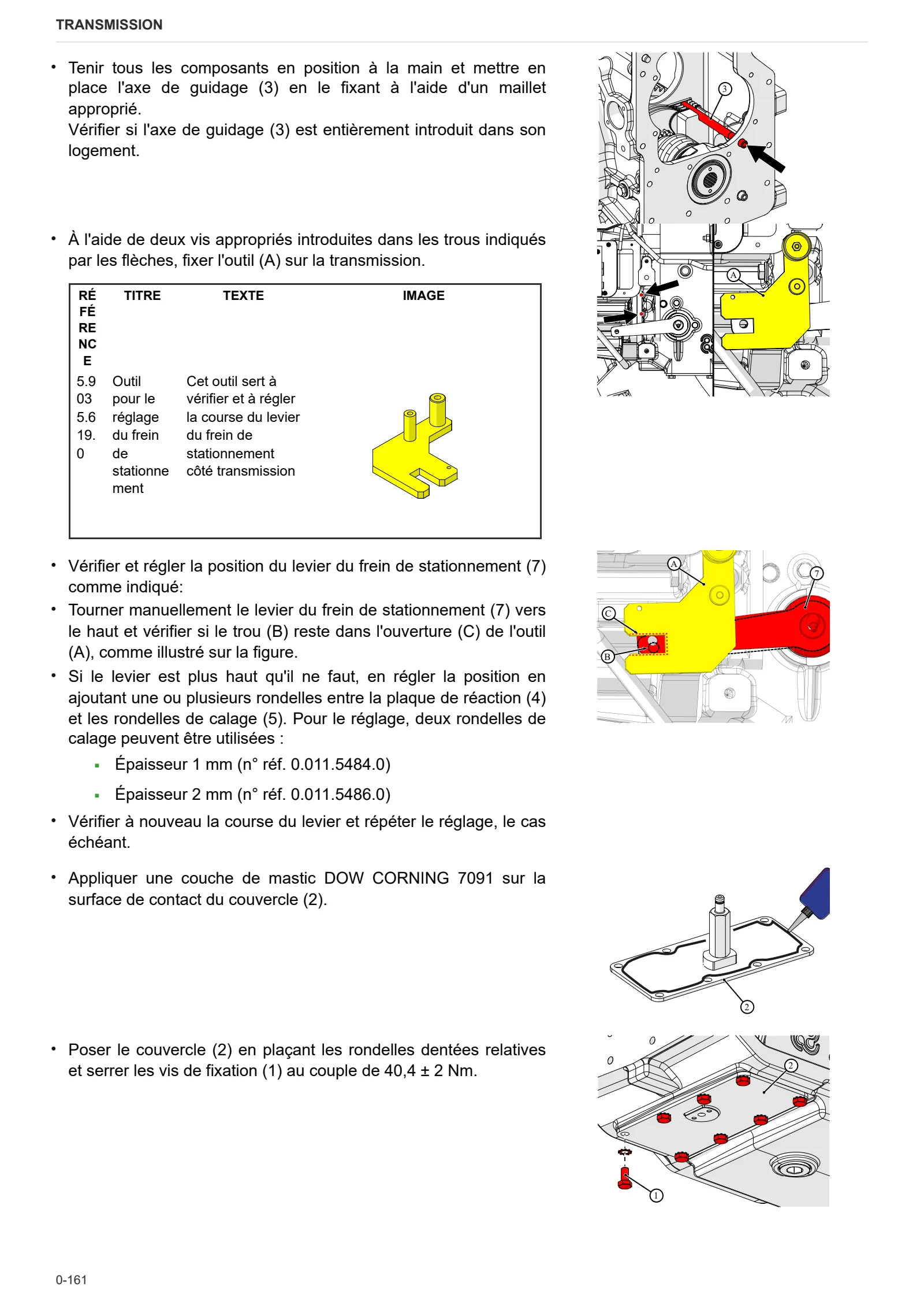 Manuel d'atelier: SDF T5400 PS – sample manual page 4