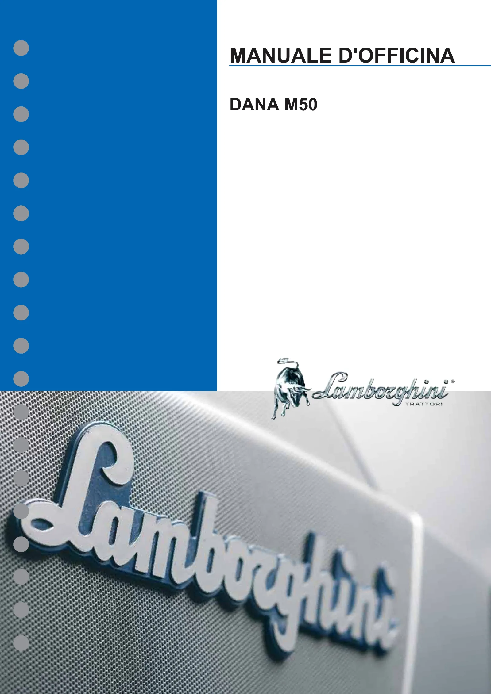 Manuale d'officina: DANA M50