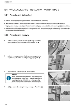 Instrukcja warsztatowa: Performance Steering – sample manual page 3