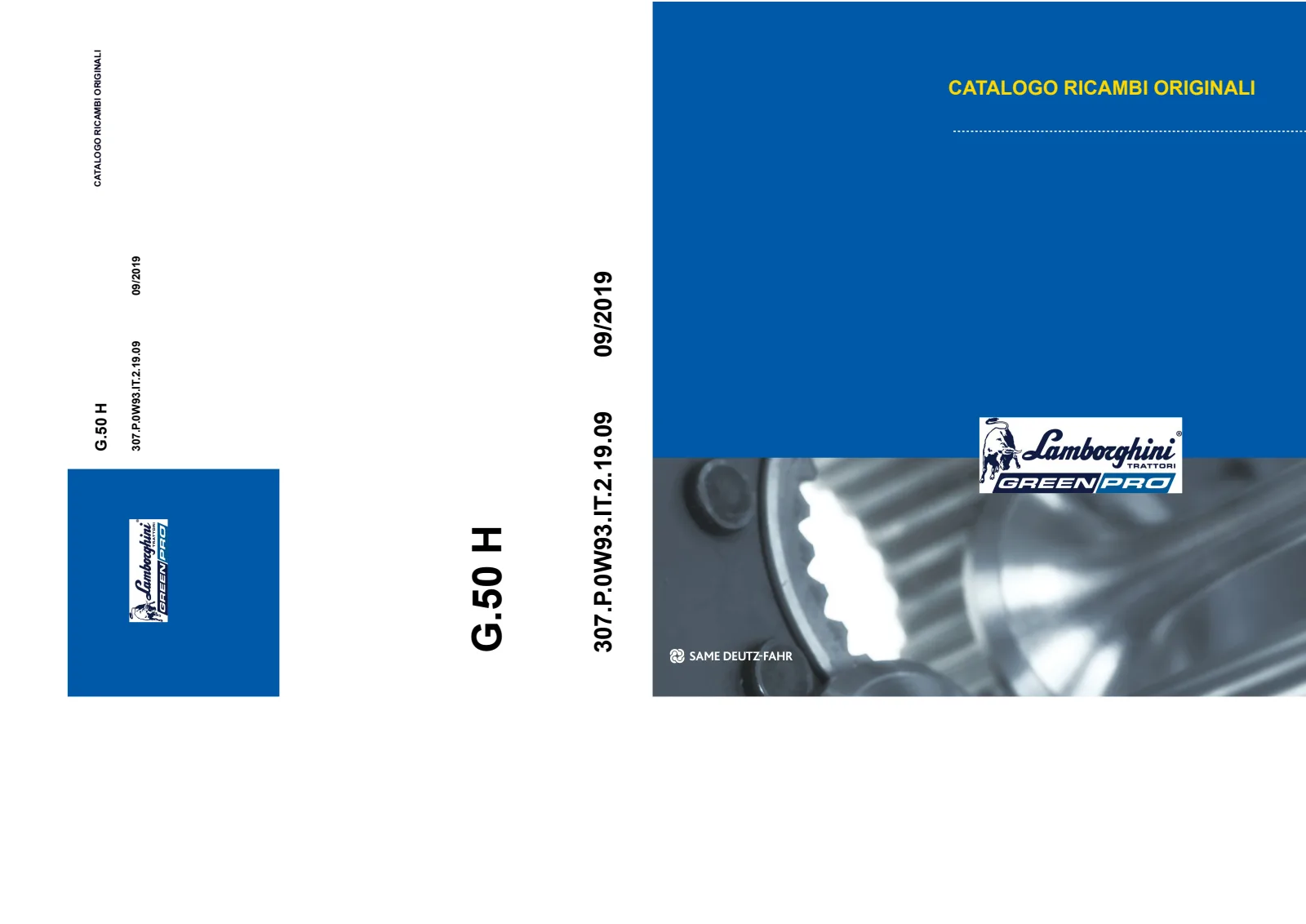 Catalogo ricambi: G.50 H