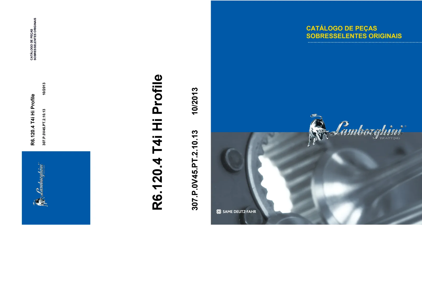 Catálogo de peças: R6.120.4 T4i Hi Profile → WSXV450200LL50001