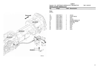 Catálogo de repuestos: G.50 H – parts catalogue sample 4