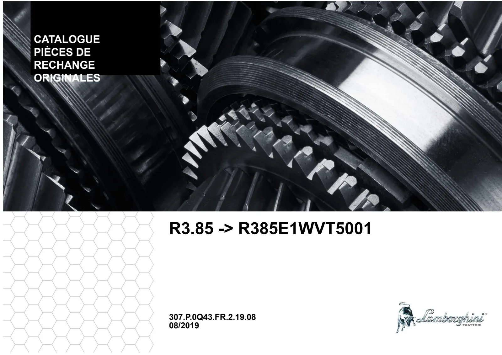 Catalogue de pièces détachées: R3.85 → R385E1WVT5001