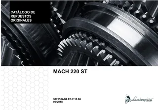 Catálogo de repuestos: MACH 220 ST → WSXAB40200LL50001 – parts catalogue cover