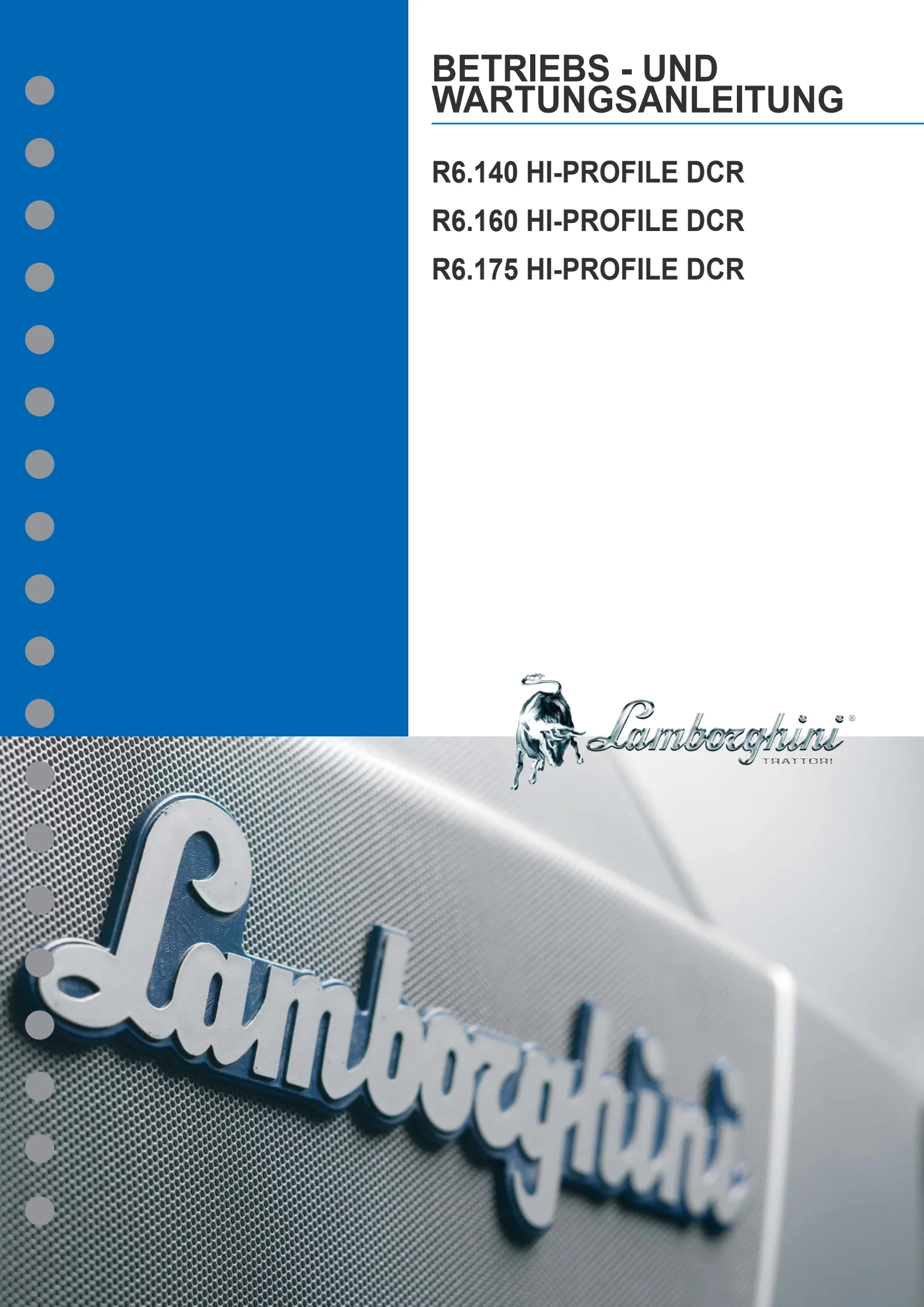 Betriebsanleitung: R6.140 HI-PROFILE DCR