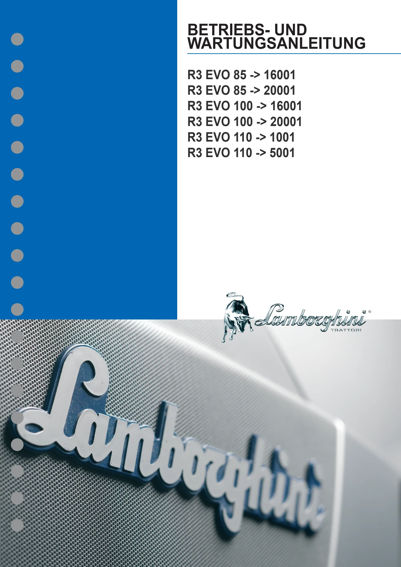 Betriebsanleitung: R3 EVO 85 → ZKDL1702W0TL16001