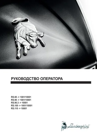 Руководство оператора: RS.80 → ZKDP4602W0TL1001 / 10001 – manual cover