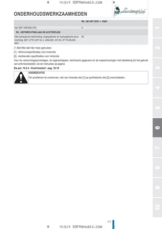 Bedieningshandleiding: R6.190 VRT DCR → WSXL010100LL10001 – sample manual page 3