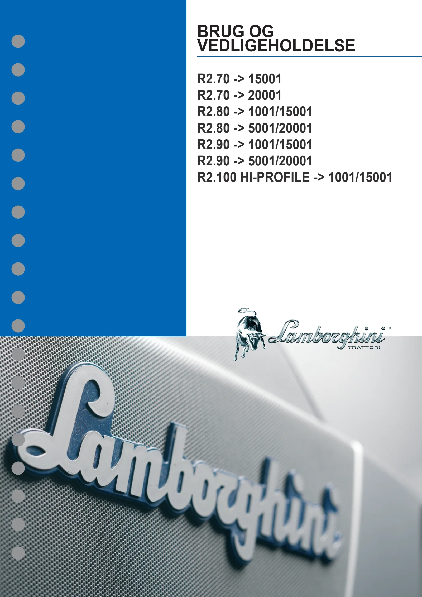Betjeningshåndbog: R2.60 → ZKDR3902W0TL01001
