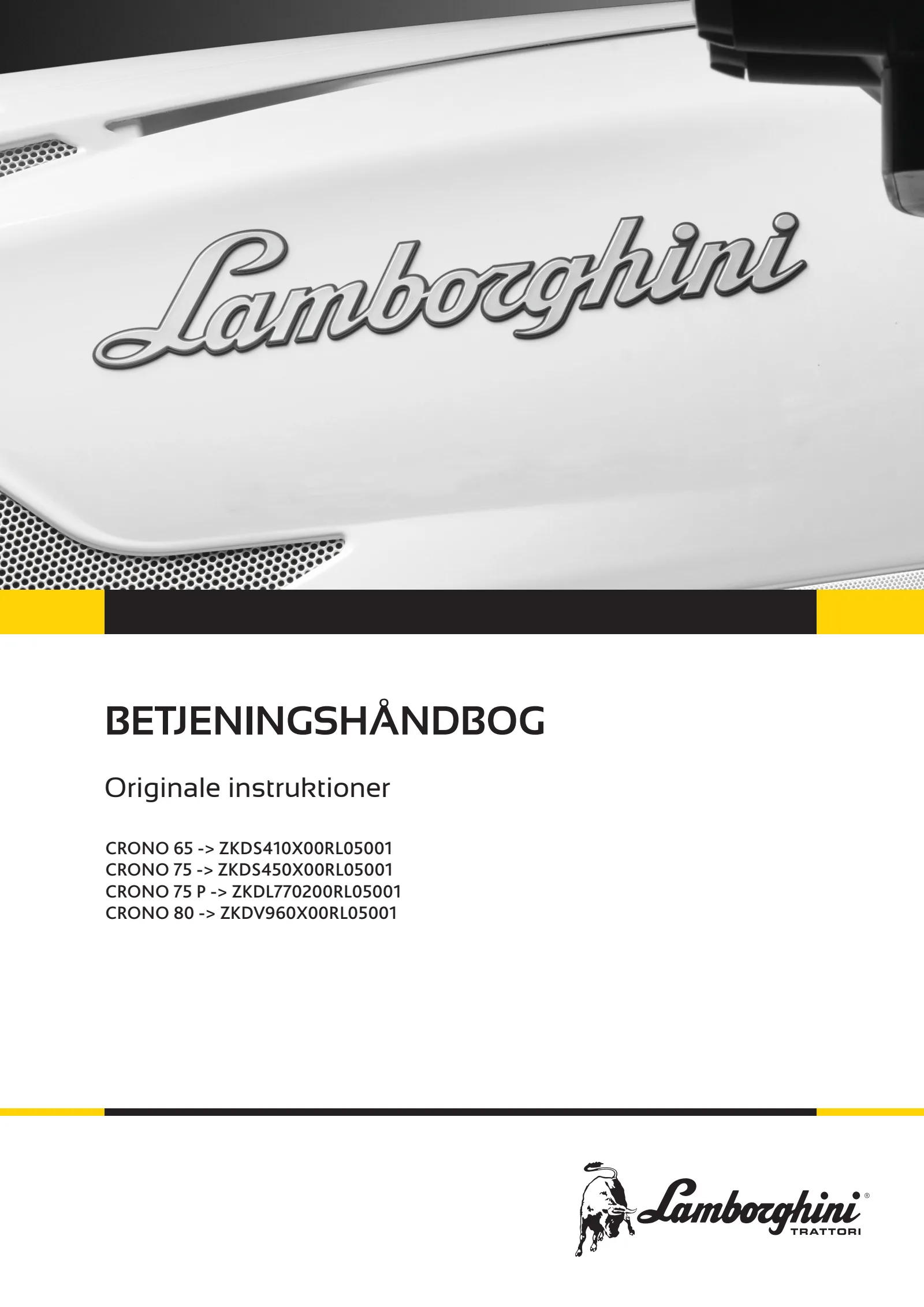 Betjeningshåndbog: CRONO 65 → ZKDS410X00RL05001