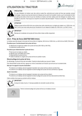 Manuel de l'utilisateur: C.110 → ZKDR7913C0TL1001 / 2001 – sample manual page 2