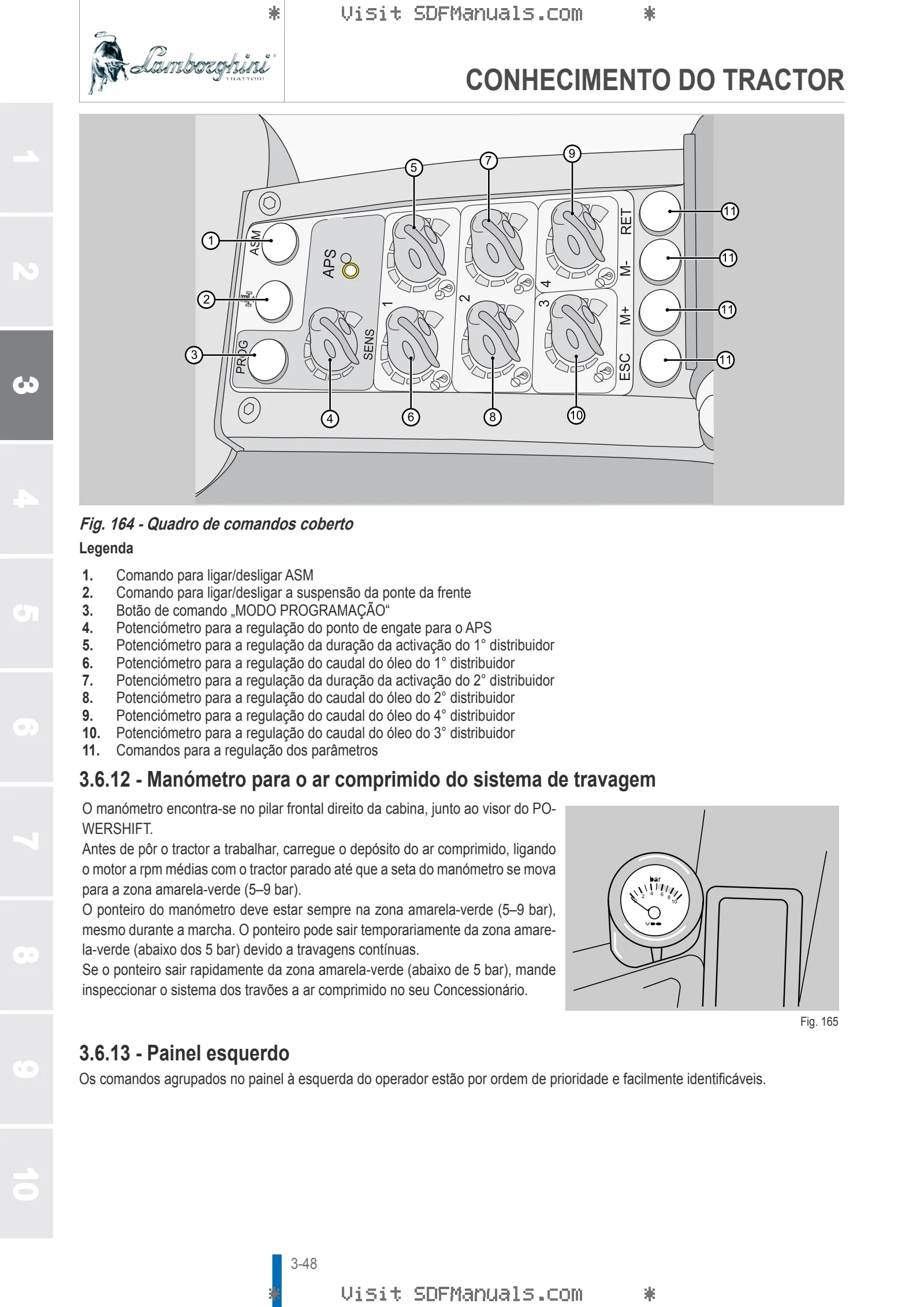Manual do operador: R6.185 DCR → WSXT850200LL20001 – sample manual page 1