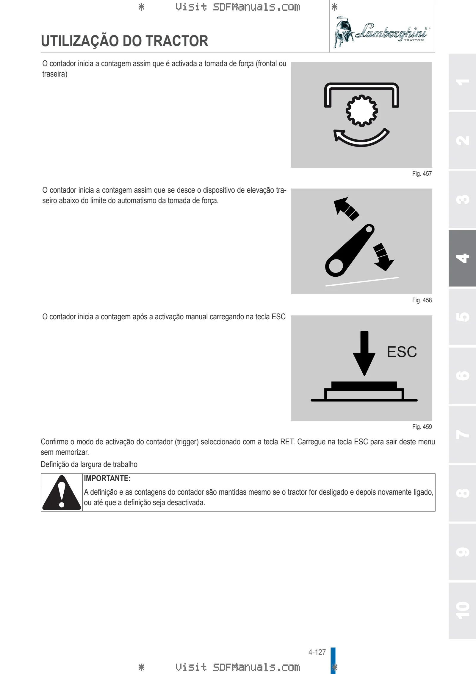 Manual do operador: R6.185 DCR → WSXT850200LL20001 – sample manual page 3