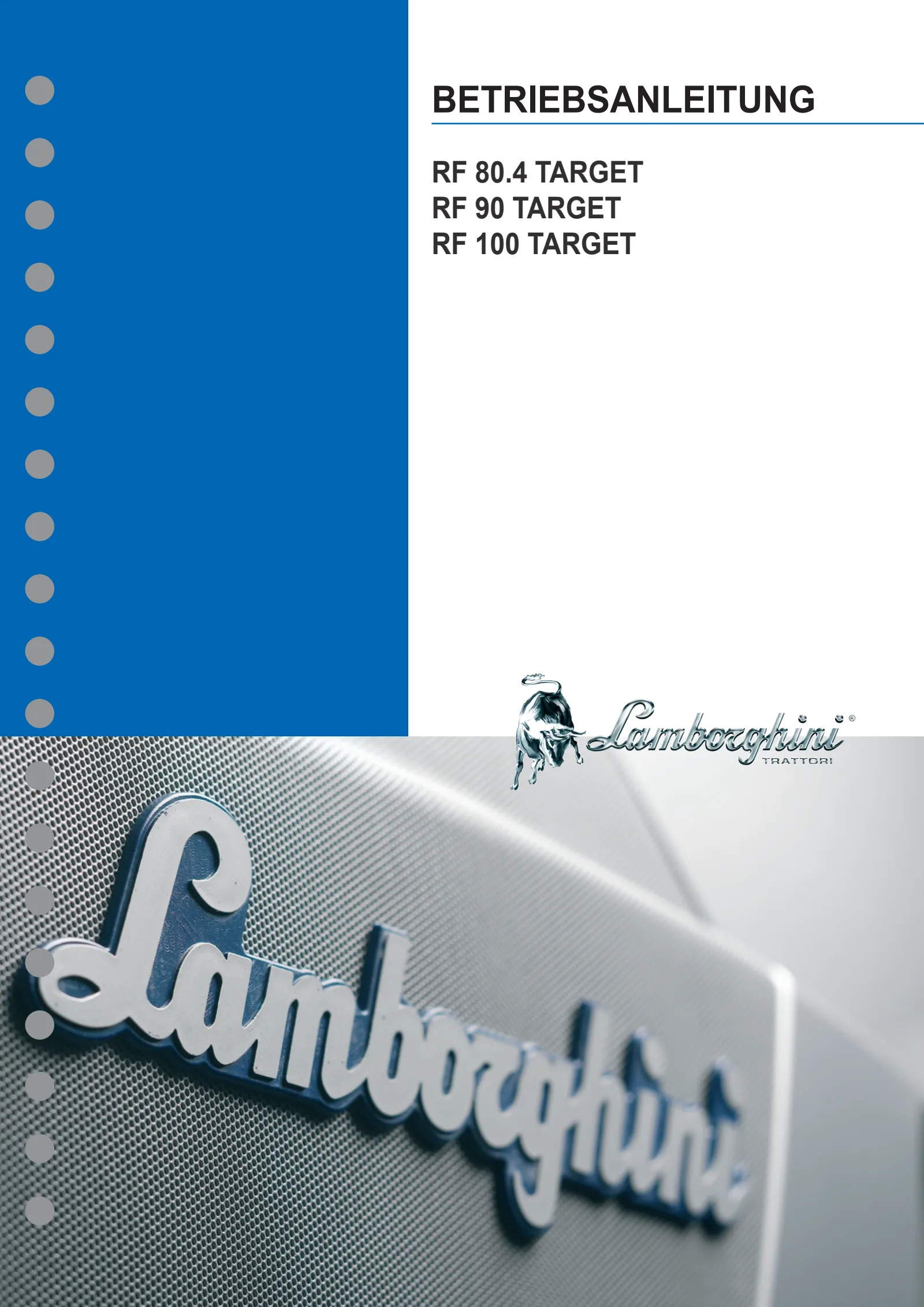 Betriebsanleitung: RF.80.4 TARGET → ZKDU6702W0TL1001