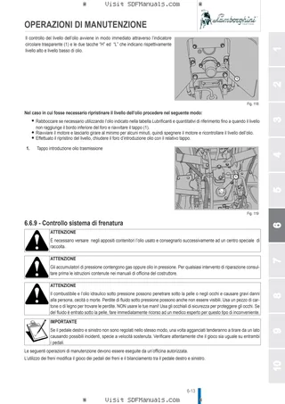 Manuale operatore: G.23 H – sample manual page 3