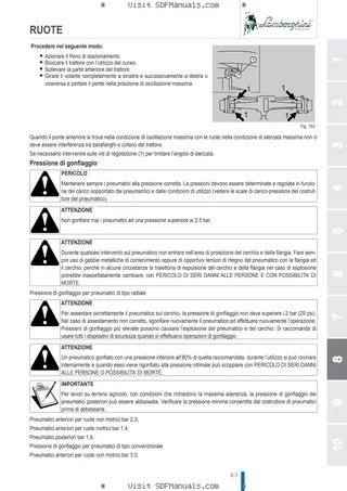 Manuale operatore: G.23 H – sample manual page 4