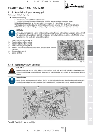 Operatoriaus vadovas: SPARK 150.4 T4i HiProfile-CShift → WSXAP50200LL50010 – sample manual page 2