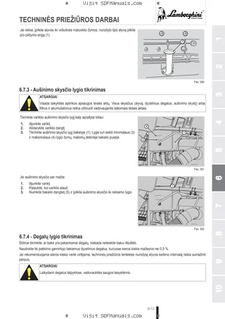 Operatoriaus vadovas: SPARK 150.4 T4i HiProfile-CShift → WSXAP50200LL50010 – sample manual page 3
