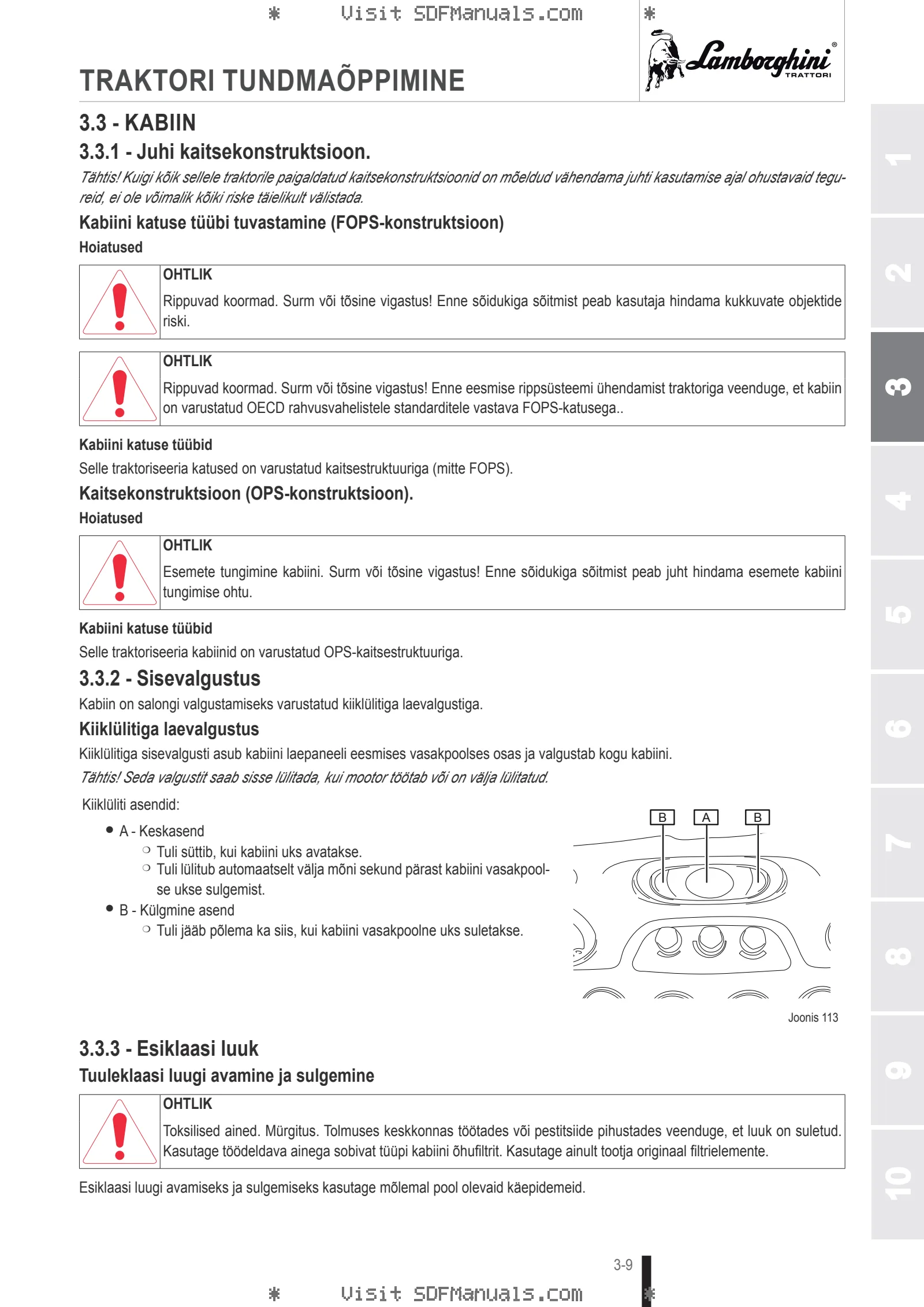 Kasutusjuhend: EGO 35 → ZKDAJ40200ML30001 – sample manual page 1