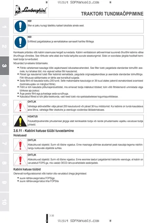 Kasutusjuhend: SPARK 150 T4i → WSXAS10200LL50010 – sample manual page 1
