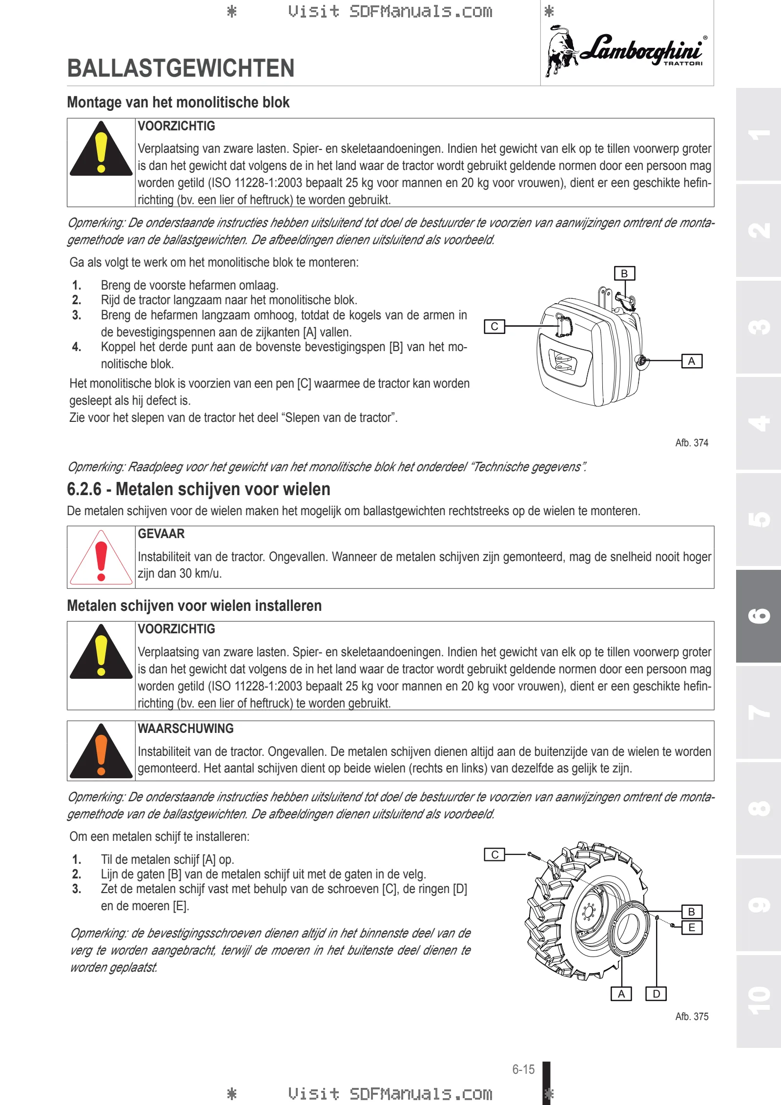 Bedieningshandleiding: SPIRE S 80 → ZKDBM60200TL10001 – sample manual page 3