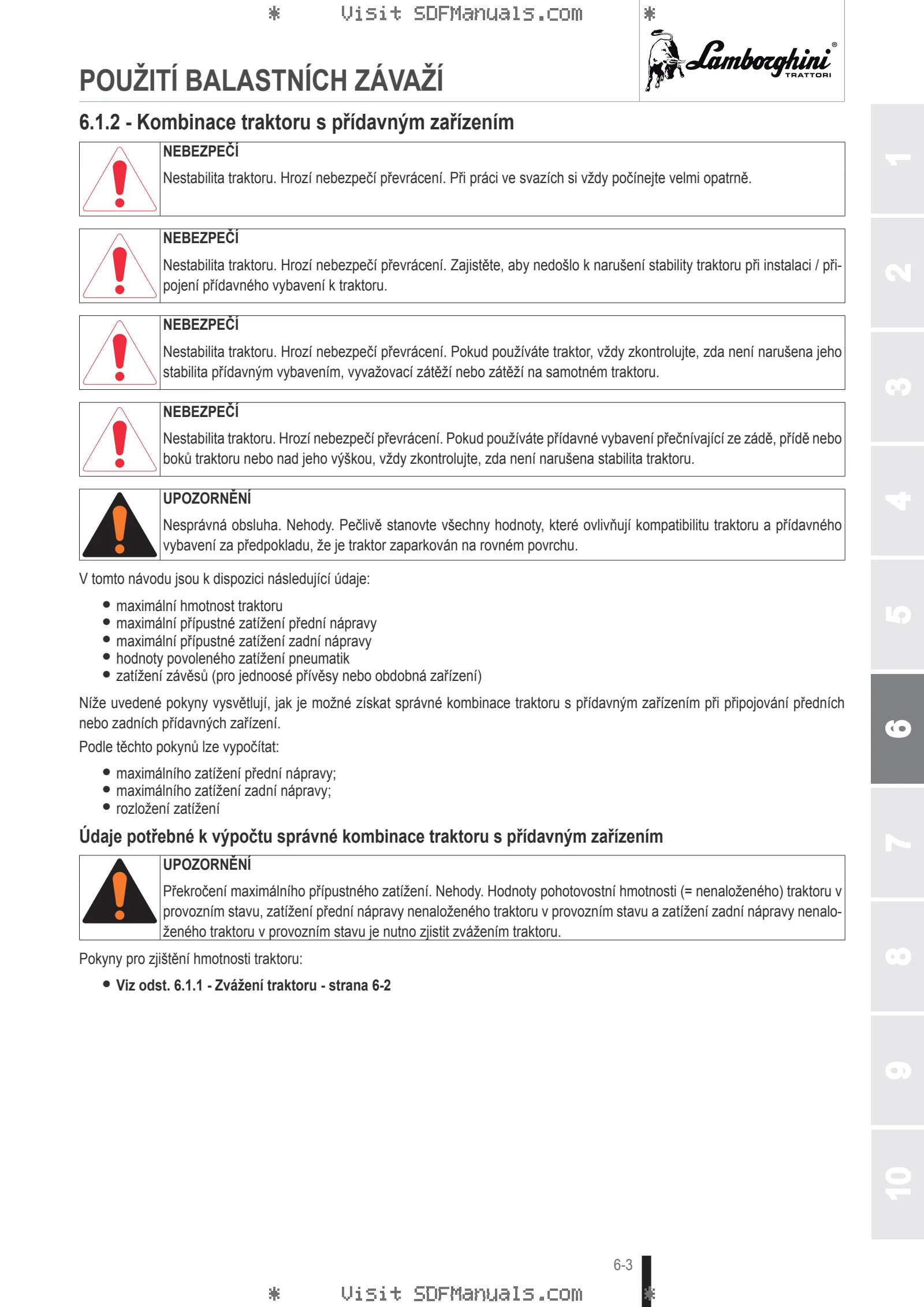 Návod k obsluze: STRIKE 110 T4 → ZKDDE90200TL10001 – sample manual page 3