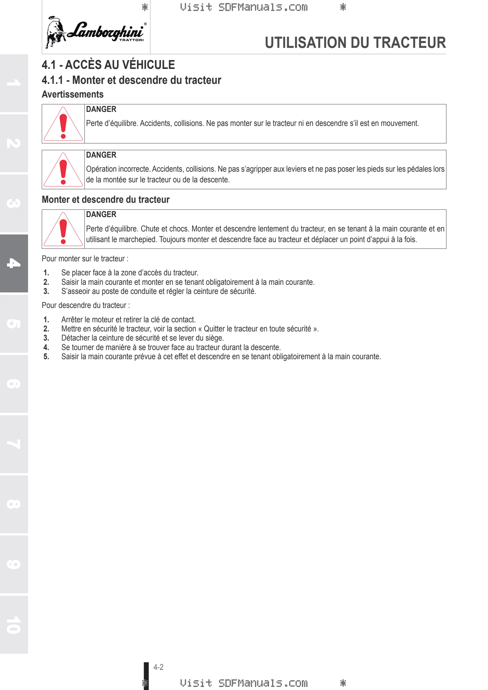 Manuel de l'utilisateur: RF.70 TREND → ZKDEZ00200RL50001 – sample manual page 1