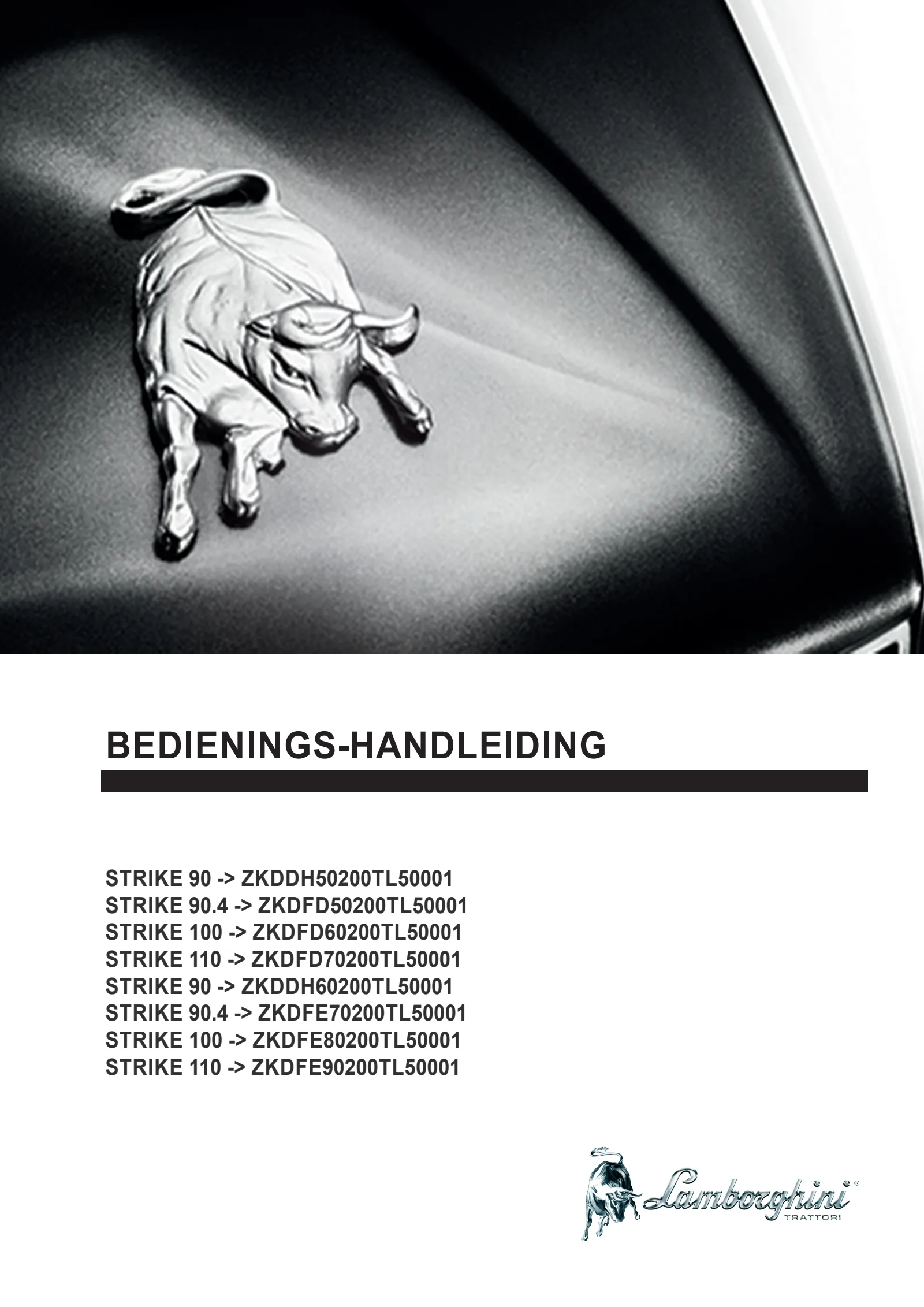 Bedieningshandleiding: STRIKE 90 → ZKDDH50200TL50001
