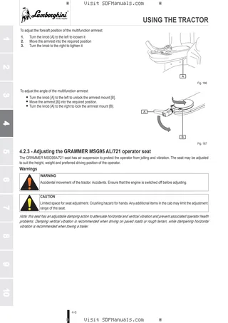Operator's manual: SPARK 155 → WSXFK30200LL10001 – sample manual page 1