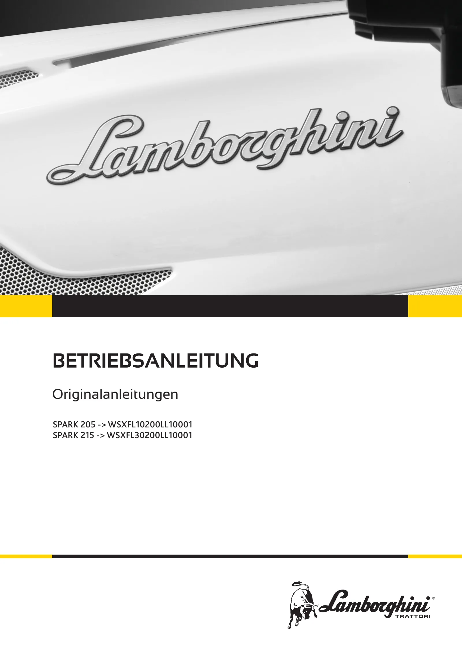 Betriebsanleitung: SPARK 205 → WSXFL10200LL10001