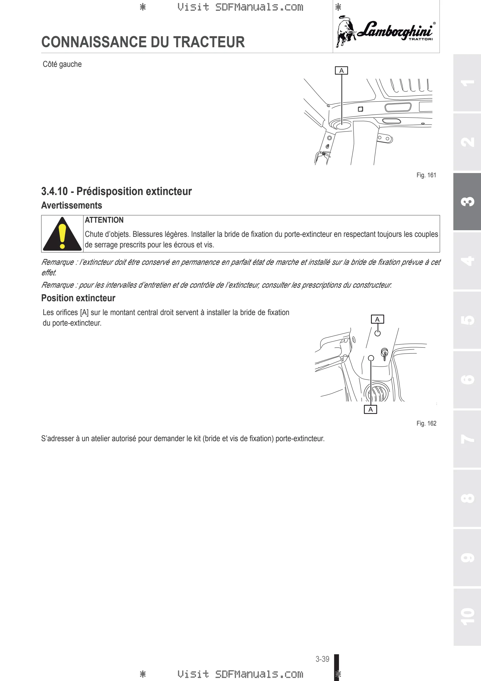 Manuel de l'utilisateur: SPARK 205 VRT → WSXFS90200LL10001 – sample manual page 1