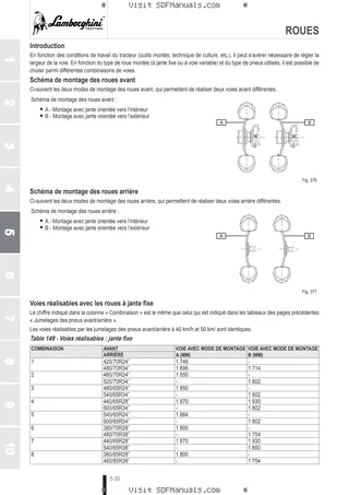 Manuel d'utilisation: SPARK 120 → WSXKB00200LL10001 – sample manual page 3